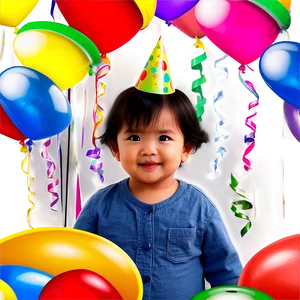 Toddler Birthday Party PNG Kkd PNG