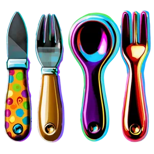 Toddler Friendly Utensils PNG Dqs