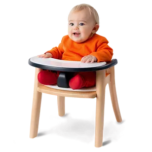 Toddler In High Chair Png Mun PNG image