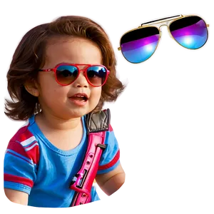 Toddler In Sunglasses Png 91 PNG image