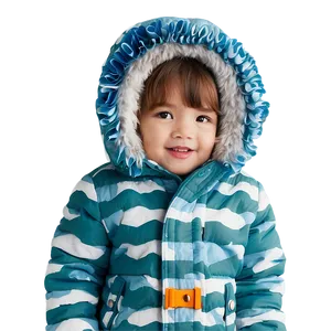 Toddler In Winter Coat Png 06112024 PNG image