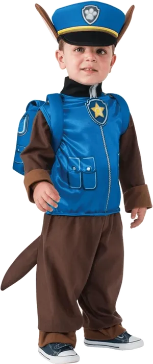 Toddlerin Chase Costume Paw Patrol PNG image