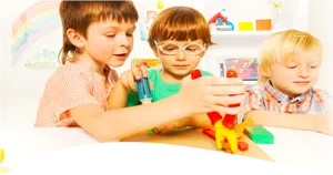 Toddlers Playing With Toys PNG