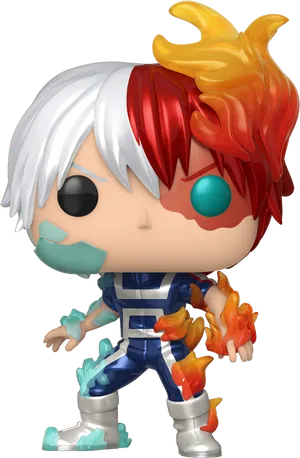 Todoroki Funko Pop Figure PNG