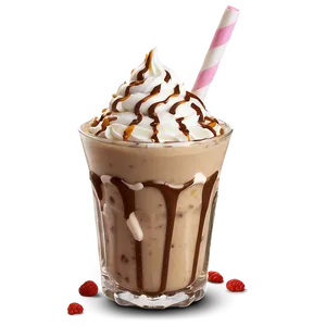 Toffee Milkshake PNG Egh88
