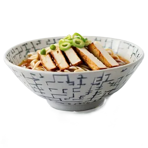 Tofu Ramen Bowl PNG Lax84