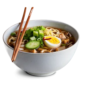 Tofu Ramen Bowl PNG Qbh15 PNG