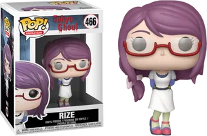 Tokyo Ghoul Rize Funko Pop PNG image