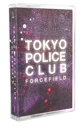 Tokyo Police Club Forcefield Cassette Tape PNG
