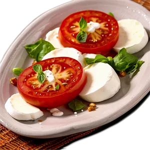 Tomato And Mozzarella Salad PNG 06212024 PNG