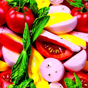 Tomato And Mozzarella Salad PNG Jqj69 PNG