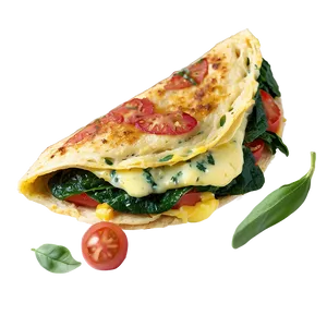 Tomato And Spinach Omelette PNG 40 PNG