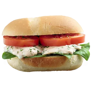 Tomato Basil Chicken Sandwich PNG 06132024 PNG