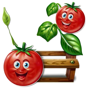 Tomato Cartoon Mascot PNG 31 PNG