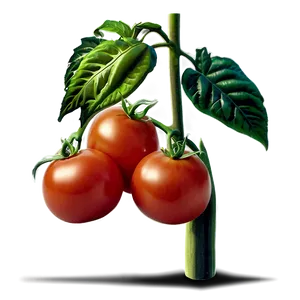 Tomato Plant Crop PNG 82