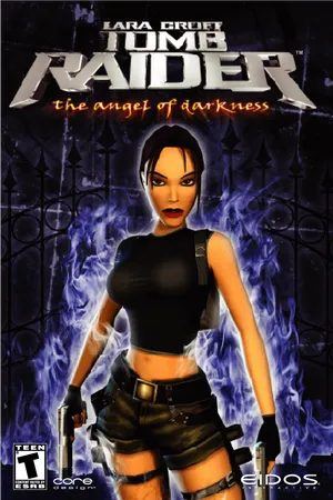 Tomb Raider Angelof Darkness Game Cover PNG image