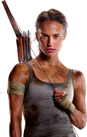 Tomb Raider Archer Portrait PNG image