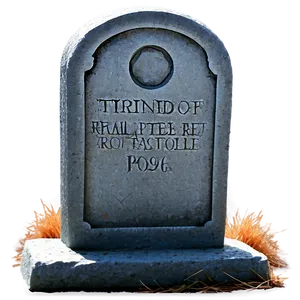 Tombstone At Sunset PNG 05252024