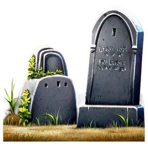 Tombstone Clipart PNG 05252024