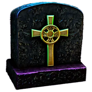 Tombstone Clipart PNG Wlm54
