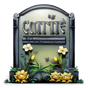 Tombstone Illustration PNG 99