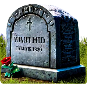 Tombstone In Daylight PNG 05252024 PNG