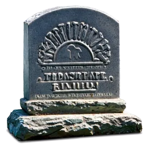 Tombstone In Sunrise PNG Bca45 PNG