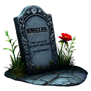 Tombstone In Twilight PNG 05252024 PNG