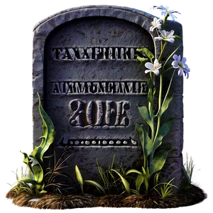 Tombstone In Twilight PNG 39 PNG