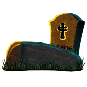 Tombstone In Twilight PNG Ovw21 PNG