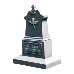 Tombstone With Dove PNG 05252024 PNG