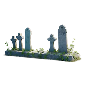 Tombstone With Vines PNG Ygi