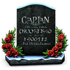 Tombstone With Wreath PNG Nyb PNG