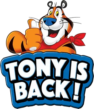 Tony The Tiger Thumbs Up PNG image