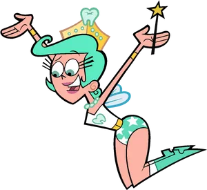 Tooth Fairy Cartoon Character PNG image