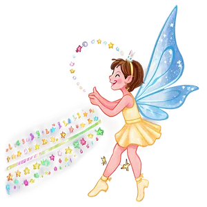 Tooth Fairy Sparkle Trail Png Twp54 PNG image