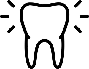 Tooth Pain Icon Outline