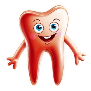 Tooth With Book Clipart PNG 06272024