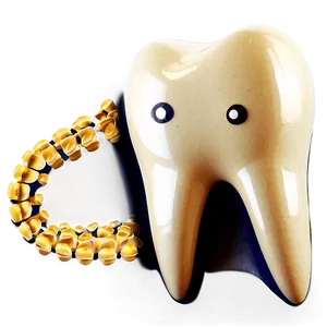 Tooth With Face Mask Clipart Png 06272024 PNG image