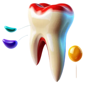 Tooth With Gums Clipart Png 06272024 PNG image