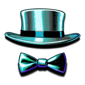 Top Hat With Bow Tie Png 31 PNG image
