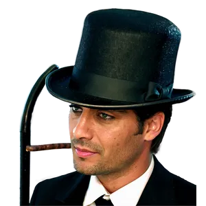 Top Hat With Cane Png Deo PNG image