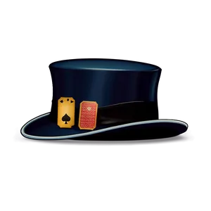 Top Hat With Cards Png (for Magician Themes Again) 05042024 PNG image