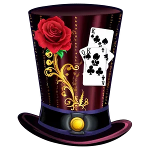 Top Hat With Cards Png (for Magician Themes Again) 46 PNG image