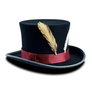 Top Hat With Feather Png 81 PNG image