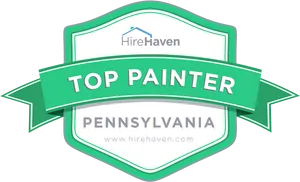 Top Painter Pennsylvania Award Badge PNG image