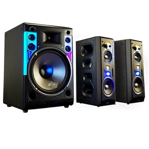 Top Rated Dj Speakers Png 06292024 PNG image