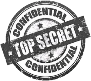 Top Secret Confidential Stamp PNG image