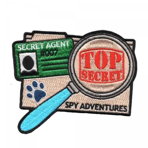 Top Secret Spy Patches PNG image