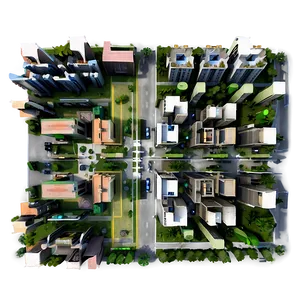 Top View City Location Png 05252024 PNG image